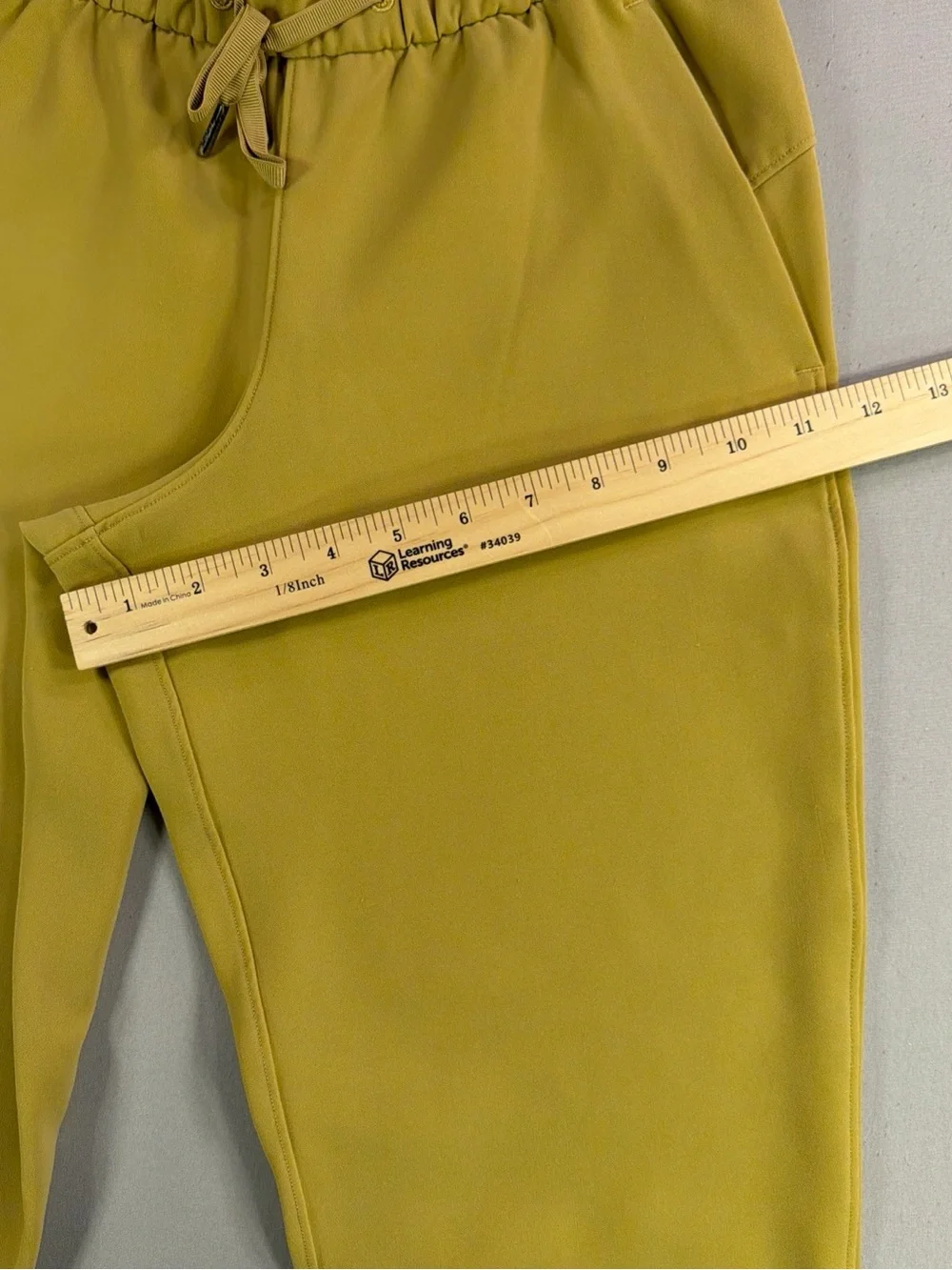 lululemon athletica Mustard Yellow Jogger Trousers